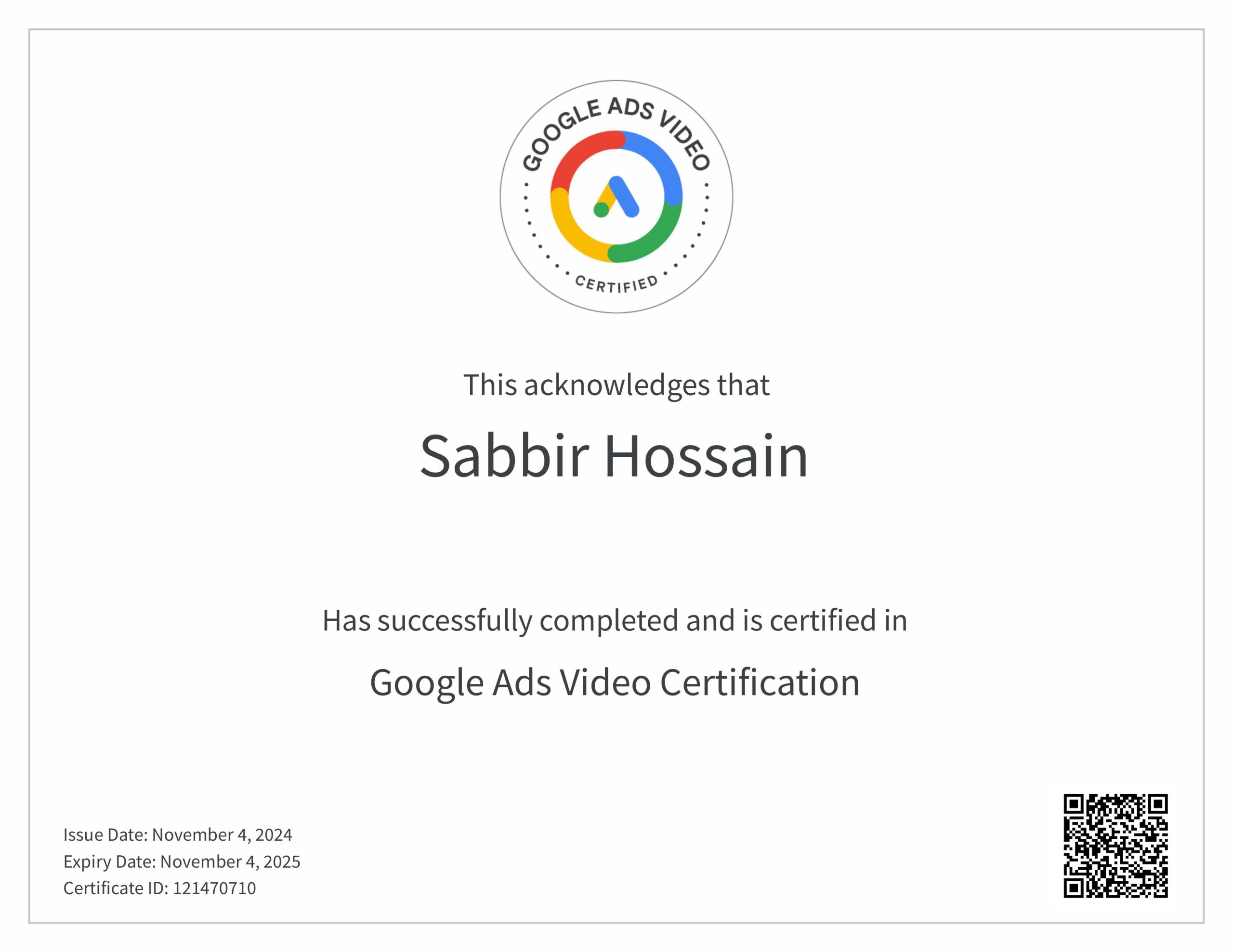 certificate 6